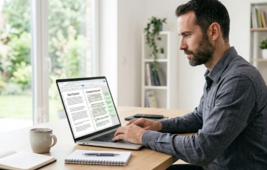 How to Compare Two Documents for Differences in Google Docs