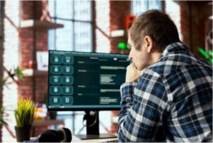 Which Backend Framework Supports the Business Logic
